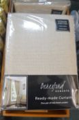 *Beresford Pencil Pleat Curtains 66” width 72” drop