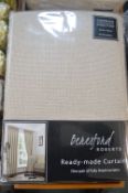 *Beresford Pencil Pleat Curtains 66” width 72” drop