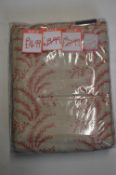 *Montgomery Lined Pencil Pleat Curtains 66” x 72” drop