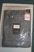 *Casa Home Blackout Quilted Eyelet Curtains 90” x 90” drop