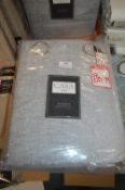 *Casa Home Blackout Quilted Eyelet Curtains 90” x 108” drop
