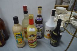 Six Bottles of Vintage Alcohol
