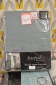 *Home Living Lined Eyelet Curtains 66” width 54” drop