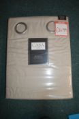*Casa Home Blackout Coated Eyelet Curtains 46” width 72” drop