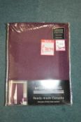 *Home Living Lined Pencil Pleat Curtains 66