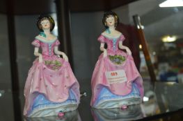 Two Small Coalport Figurines 