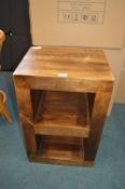 *Chunky Wood Display Unit