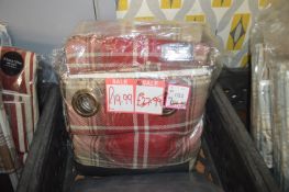 *Montgomery Lined Eyelet Curtains 90