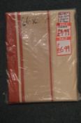 *Unlined Pencil Pleat Curtains 66” x 54” drop