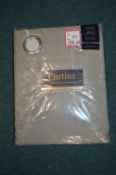 *Curtina Eyelet Curtains in Stone 46” x 54” drop