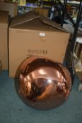 iLite Copper Effect Pendant Lamp 36cm