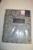 *Curtina Lined Pencil Pleat Lamina Curtains 66