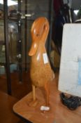 Carved Wooden Duck