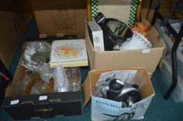 Household Goods Including Glassware, Steam Cleaner