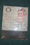 *Montgomery Lined Eyelet Curtains 66