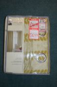 *Jeff Banks Home Lined Eyelet Curtains 66