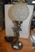 Art Nouveau Style Table Lamp
