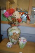 Vases and Artificial Flowers