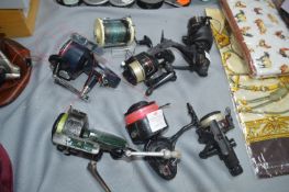 Seven Assorted Fishing Reels