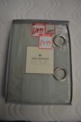 *Jeff Banks Home Lined Eyelet Curtains 46