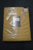 *Casa Home Blackout Quilted Eyelet Curtains 90