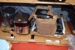 *Solar Panel, Air Fryers, Four Burner Stove, etc.