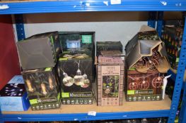 *Contents of Shelf to Include Various Festive Lighting