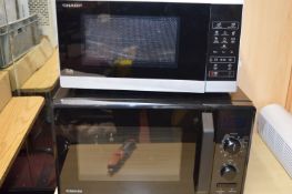 *Sharp and Toshiba Microwaves