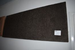 *Brown Velour Double Headboard