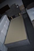 *Grey Velour Single Bed with Headboard 3ft x 6ft