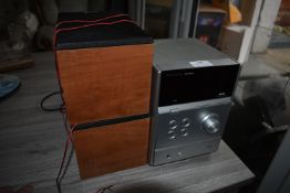 *Panasonic CD Player with Speakers