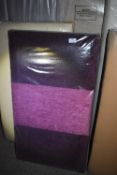 *3ft Purple Velour Headboard