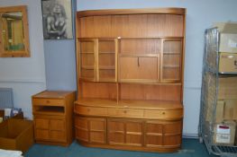 Nathan Retro Wall Unit and a Matching Cabinet