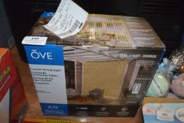 *Ove Warm White Curtain String Lights