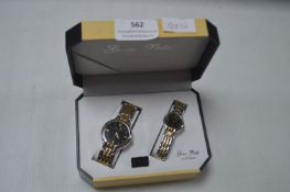 Gino Polli His & Hers Wristwatch Gift Set