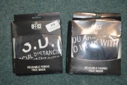 *Two Reusable Face Masks