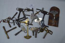 Vintage Clock Keys