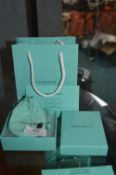 Tiffany Style Silver Heart Pendant and Chain