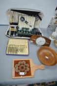 Cutlery Sets, Clock, etc.