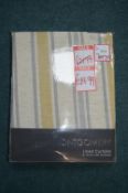 *Montgomery Striped Pencil Pleat Curtains 90