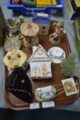 Decorative Pottery Including Coalport Cottages, et