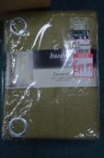 *Beresford Cavendish Olive Eyelet Curtains 90