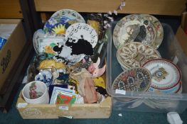 Ornaments and Decorative Items Including Wall Plat