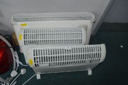 Three Electric Heaters