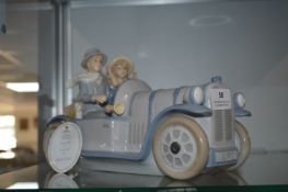 Leonardo Collection Porcelain Figurine of a Couple in a Car