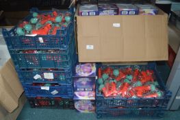 ~50 Jumpy Joggle Boppers, and ~70 Foam Ball Guns (