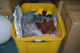 Tub of Play Mobil Building Sets