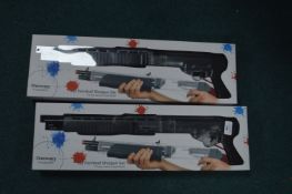 Two BB Paintball Shotgun Sets
