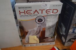 *Berkshire Heated Throw
