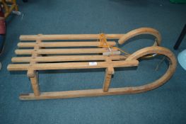 *Vintage Wooden Sled